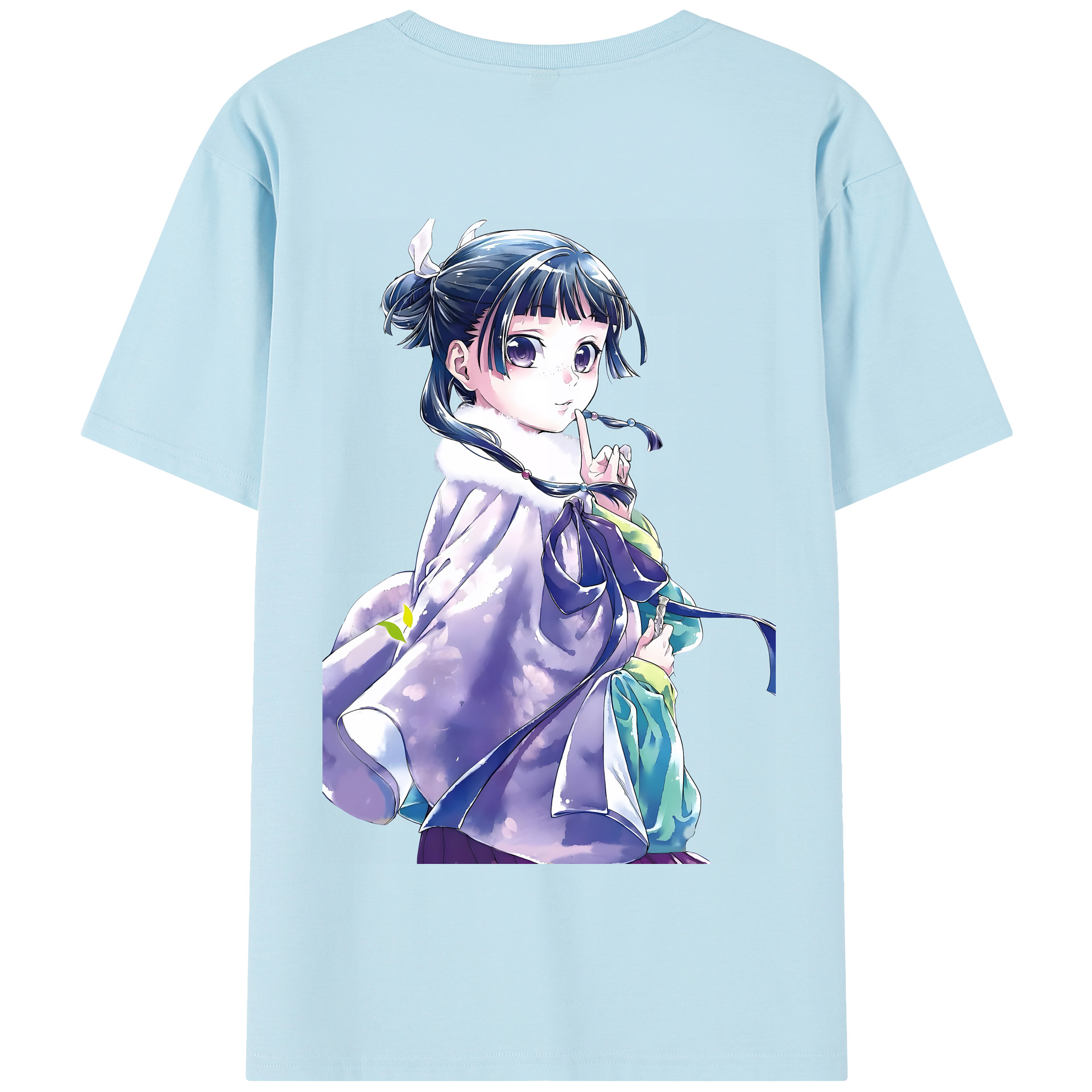 （画像用） 薬屋のひとりごと The Apothecary Diaries 綿100％半袖Tシャツ（背面プリント）